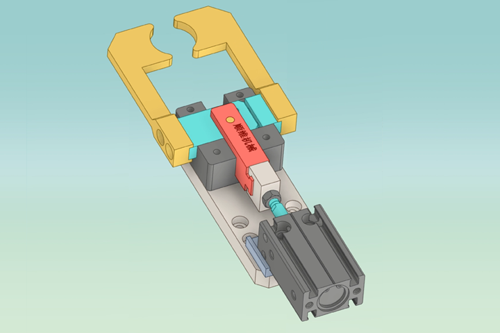 JGDH000051-凸轮夹爪机构